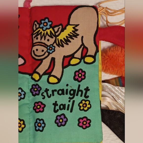 Jelly cat tails baby plush book - Picture 5 of 5